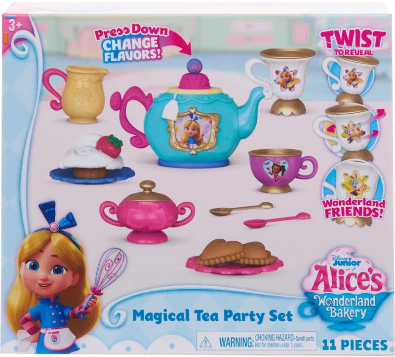 ALICE IN WONDERLAND BAKERY TEA PARTY SET 3 ALICE IN WONDERLAND BAKERY TEA PARTY SET