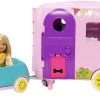 BARBIE CHELSEA CAMPER WITH DOLL AND CAR