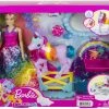 BARBIE DREAMTOPIA DOLL AND UNICORN -Toyland barbie dreamtopia doll and unicorn wholesale 62595