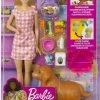 BARBIE NEW BORN PUPS DOLL AND PETS 1 BARBIE NEW BORN PUPS DOLL AND PETS -Toyland barbie new born pups doll and pets wholesale 73069