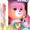 CARE BEARS 14 INCH MEDIUM PLUSH - TOGETHERNESS BEAR -Toyland care bears 14 inch medium plush togetherness bear wholesale 77157