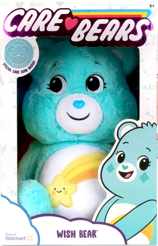 CARE BEARS 14 INCH MEDIUM PLUSH - WISH BEAR 3 CARE BEARS 14 INCH MEDIUM PLUSH - WISH BEAR