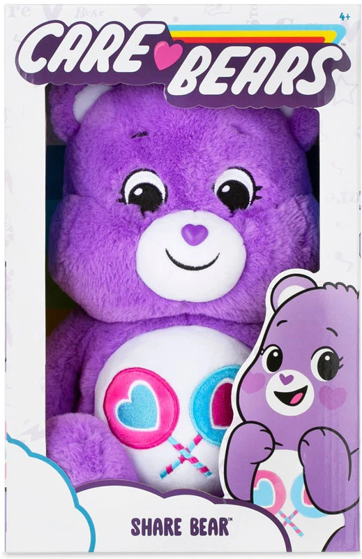 CARE BEARS 14 INCH - SHARE BEAR 3 CARE BEARS 14 INCH - SHARE BEAR