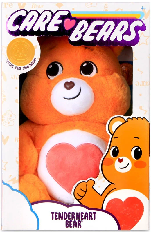 CARE BEARS 14 INCH - TENDERHEART BEAR 3 CARE BEARS 14 INCH - TENDERHEART BEAR