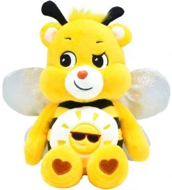 CARE BEARS 22CM BEAN PLUSH - BUMBBLE BEE FUNSHINE
