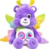 CARE BEARS 22CM BEAN PLUSH - BUTTERFLY SHARE BEAR -Toyland care bears 22cm bean plush butterfly share bear wholesale 91271