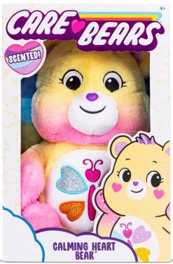 CARE BEARS 35CM MEDIUM PLUSH - CALMING HEART BEAR - SCENTED
