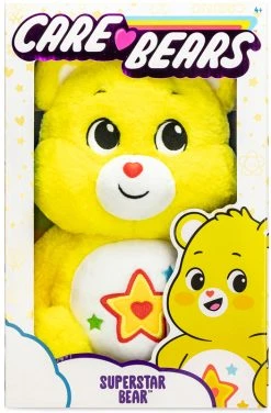 CARE BEARS 35CM MEDIUM PLUSH - SUPERSTAR BEAR