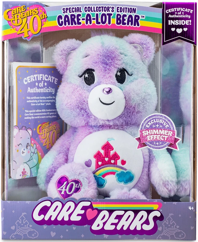 CARE BEARS - CARE-A-LOT BEAR - 40TH ANNIVERSARY 3 CARE BEARS - CARE-A-LOT BEAR - 40TH ANNIVERSARY