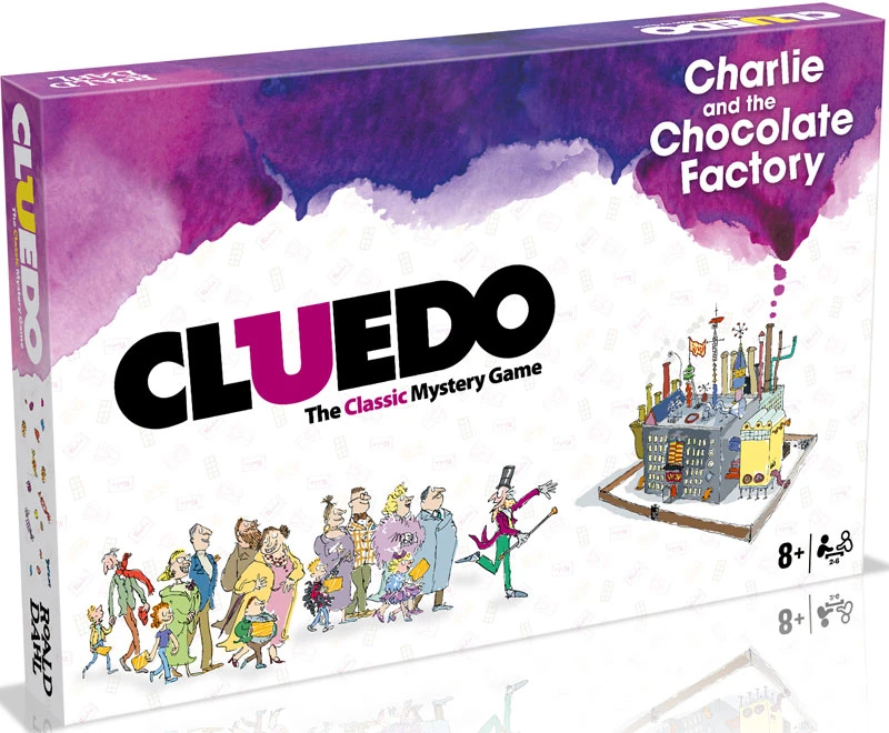 CLUEDO CHARLIE AND THE CHOCOLATE FACTORY 3 CLUEDO CHARLIE AND THE CHOCOLATE FACTORY