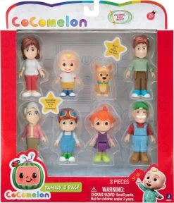 COCOMELON FAMILY FIGURE 8 PACK