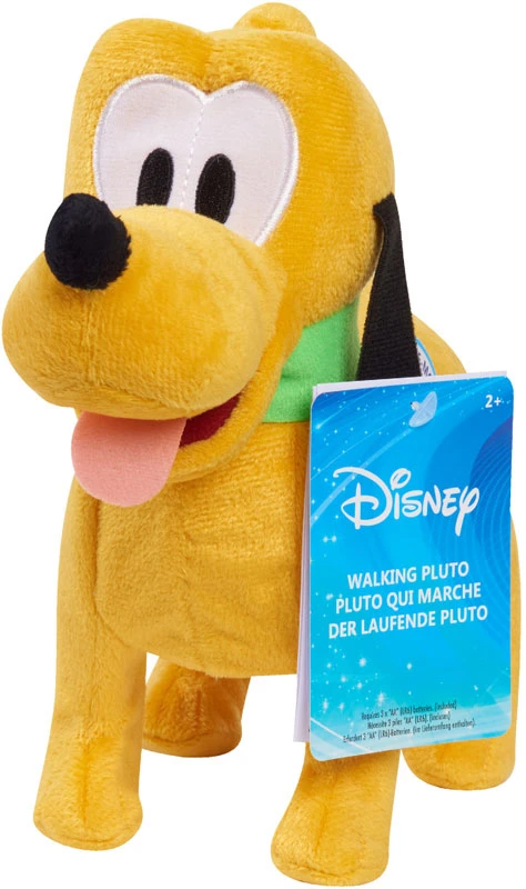 DISNEY PLUTO WALKING PLUSH