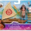 DISNEY PRINCESS SMALL DOLL MOANA AND BOAT -Toyland disney princess small doll moana and boat wholesale 93443