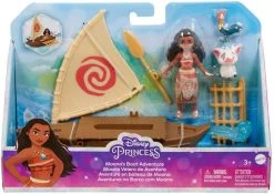 DISNEY PRINCESS SMALL DOLL MOANA AND BOAT