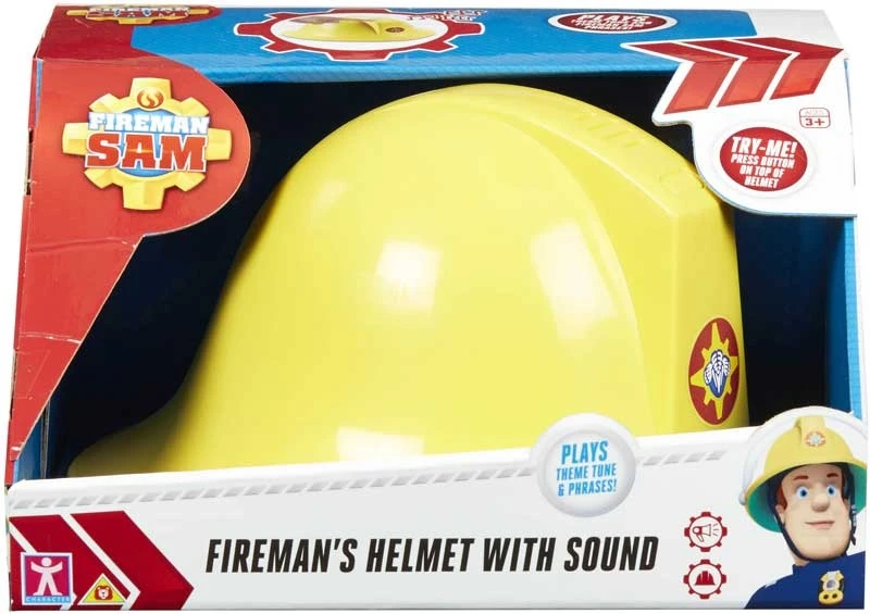FIREMAN SAM HELMET WITH SOUND 3 FIREMAN SAM HELMET WITH SOUND