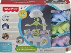 FISHER-PRICE BUTTERFLY DREAMS 3-IN-1 PROJECTION MOBILE