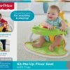 FISHER-PRICE GIRAFFE SIT-ME-UP FLOOR SEAT WITH TRAY -Toyland fisher price giraffe sit me up floor seat with tray wholesale 47903