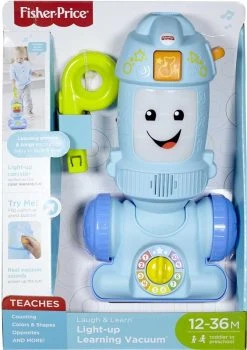 FISHER-PRICE LIGHT-UP LEARNING VACUUM