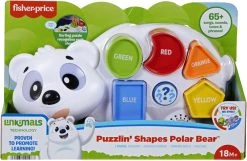 FISHER-PRICE LINKIMALS PUZZLIN SHAPES POLAR BEAR