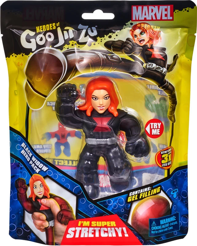 HEROES OF GOO JIT ZU MARVEL S5 BLACK WIDOW 3 HEROES OF GOO JIT ZU MARVEL S5 BLACK WIDOW