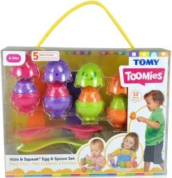 HIDE & SQUEAK EGG & SPOON SET