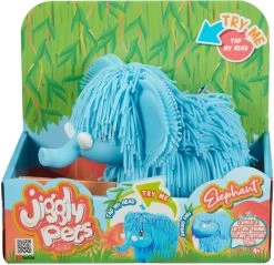 JIGGLY PETS ELEPHANT ASSORTED