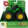 JOHN DEERE MEGA MONSTER WHEELS -Toyland john deere 6 inch lights and sounds tractor wholesale 21139