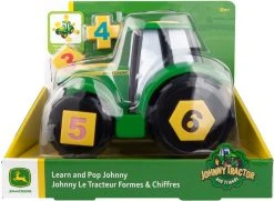 JOHN DEERE JOHNNY TRACTOR LEARN AND POP