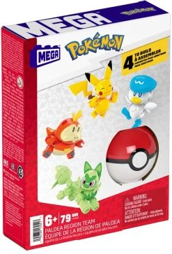 MEGA CONSTRUX POKEBALL 5 PACK - PALDEA PARTNERS