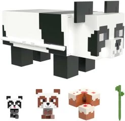MINECRAFT MINI HOBHEAD PANDA PLAY SET