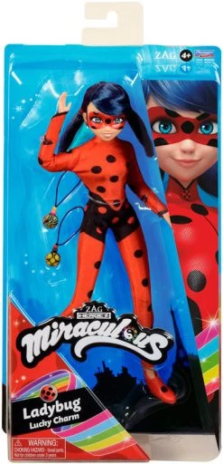 MIRACULOUS 26CM LADYBUG LUCKY CHARM FASHION DOLL