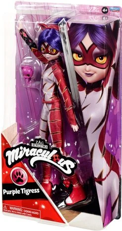 MIRACULOUS 26CM PURPLE TIGRESS FASHION DOLL