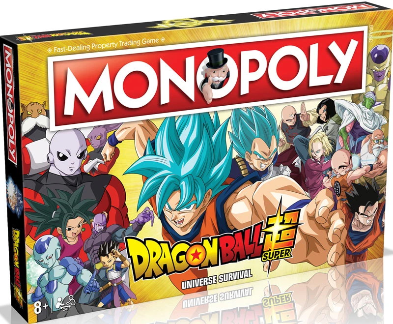 MONOPOLY DRAGON BALL SUPER 3 MONOPOLY DRAGON BALL SUPER