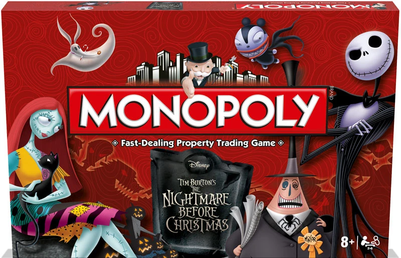 MONOPOLY NIGHTMARE BEFORE CHRISTMAS 3 MONOPOLY NIGHTMARE BEFORE CHRISTMAS