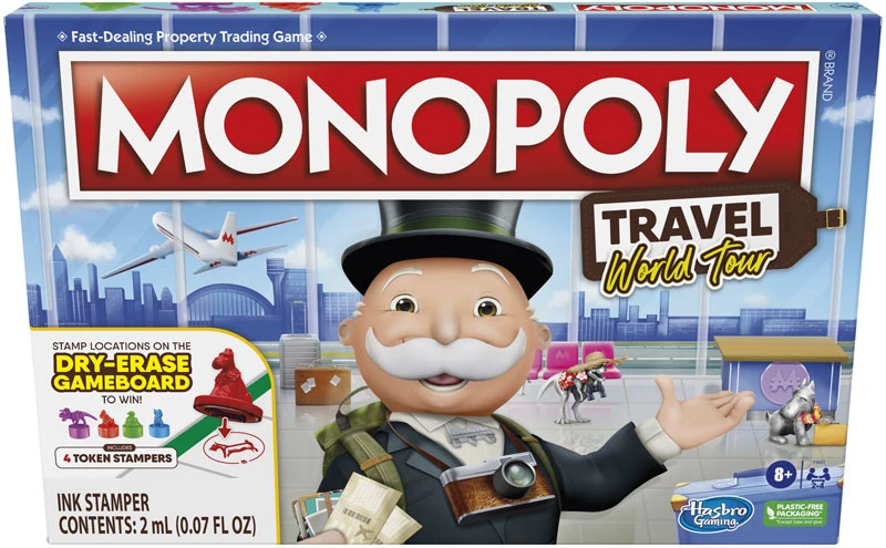 MONOPOLY TRAVEL WORLD TOUR 3 MONOPOLY TRAVEL WORLD TOUR