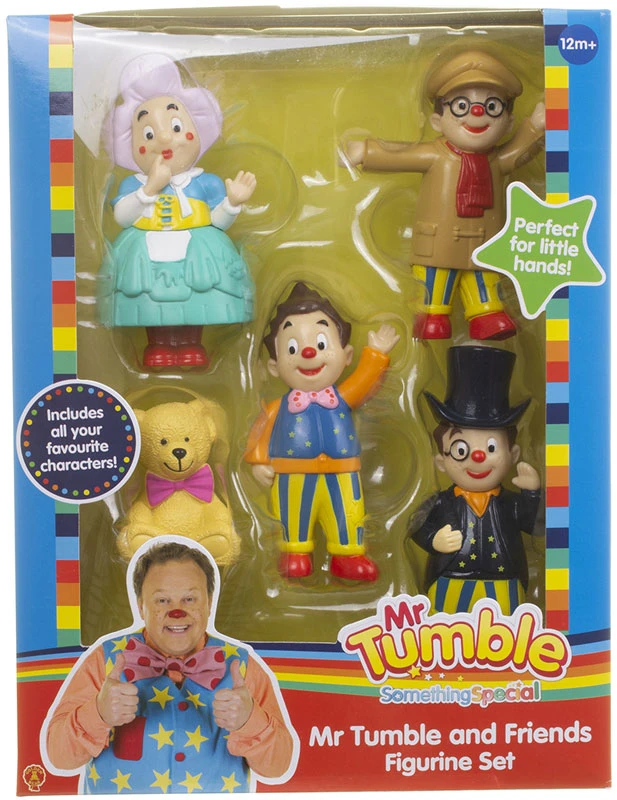 MR TUMBLE AND FRIENDS FIGURINE SET 3 MR TUMBLE AND FRIENDS FIGURINE SET