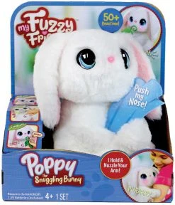 MY FUZZY FRIENDS - POPPY THE SNUGGLING BUNNY
