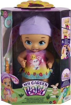 MY GARDEN BABY BRUSH AND SMILE LITTLE BUNNY BABY DOLL