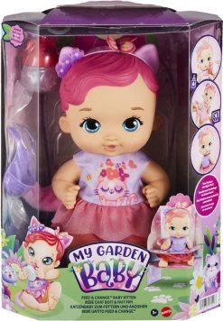 MY GARDEN BABY FEED AND CHANGE BABY KITTEN DOLL