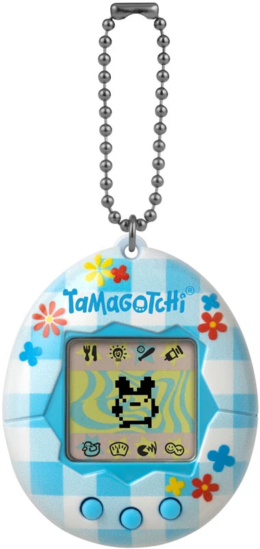 ORIGINAL TAMAGOTCHI FLOWER GINGHAM 3 ORIGINAL TAMAGOTCHI FLOWER GINGHAM