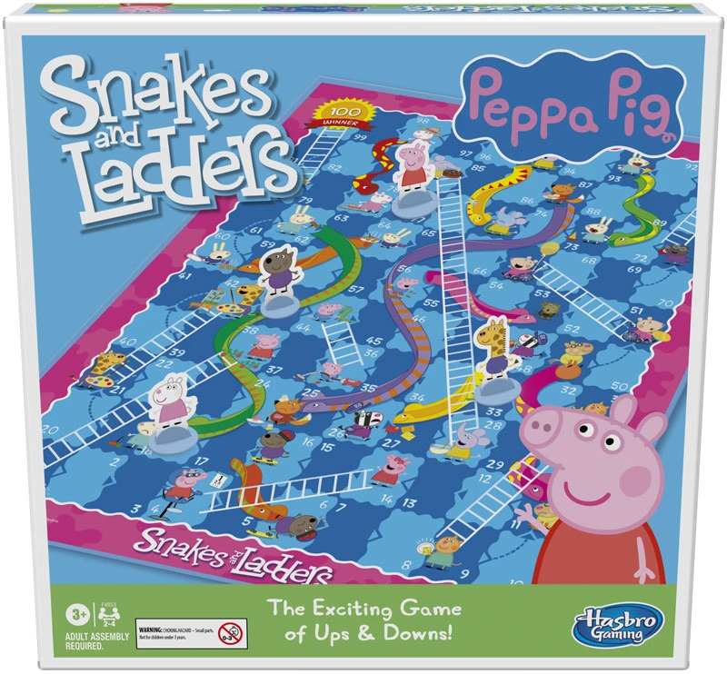 PEPPA PIG SNAKES AND LADDERS 3 PEPPA PIG SNAKES AND LADDERS
