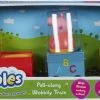 PEPPA PIG WEEBLES PUSH-ALONG WOBBILY TRAIN 1 PEPPA PIG WEEBLES PUSH-ALONG WOBBILY TRAIN -Toyland peppa pig weebles push along wobbily train wholesale 72609