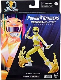 POWER RANGERS LC REMASTERED MIGHTY MORPHIN YELLOW RANGER