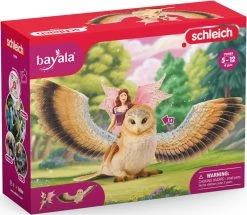 SCHLEICH FAIRY IN FLIGHT ON GLAM-O
