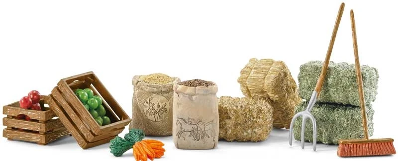 SCHLEICH FEEDING SET 3 SCHLEICH FEEDING SET