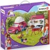 SCHLEICH HORSE ADVENTURES WITH CAR AND TRAILER