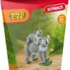 SCHLEICH KOALA MOTHER AND BABY -Toyland schleich koala mother and baby wholesale 85825