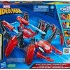 SPIDERMAN CRAWL N BLAST SPIDER -Toyland spiderman crawl n blast spider wholesale 98913