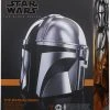 STAR WARS BLACK SERIES MANDALORIAN HELMET 2 STAR WARS BLACK SERIES MANDALORIAN HELMET -Toyland star wars black series man mandalorian elec helmet wholesale 62321