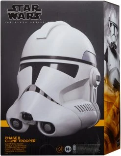 STAR WARS BLACK SERIES PHASE II CLONE TROOPER HELMET